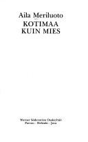 Cover of Kotimaa kuin mies