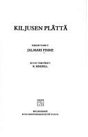 Cover of Kiljusen Plättä