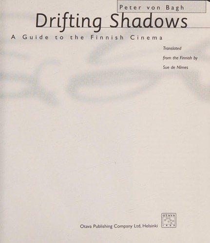 Cover of Drifting shadows