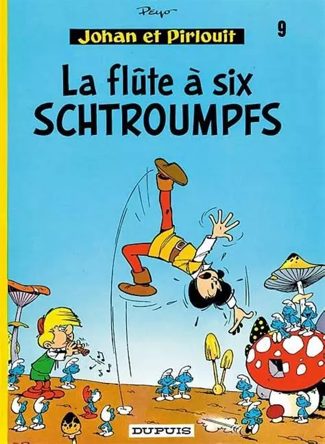 Cover of La Flûte à six schtroumpfs