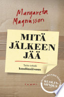 Cover of Mitä jälkeen jää - Taito tehdä kuolinsiivous