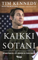 Cover of Kaikki sotani – Afganistanissa, UFC-kehässä ja itseni kanssa