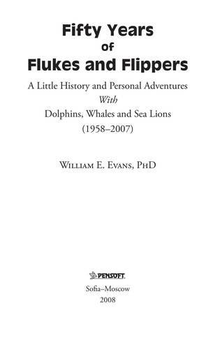 Cover of Fifty years of flukes and flippers