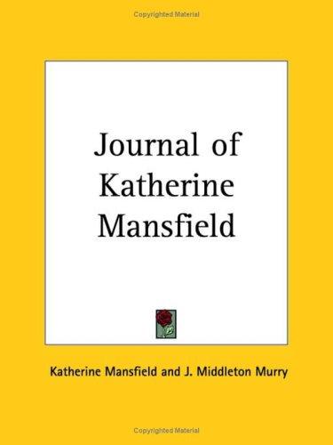 Cover of Journal of Katherine Mansfield