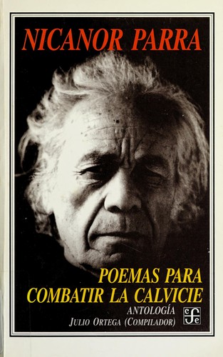 Cover of Poemas para combatir la calvicie