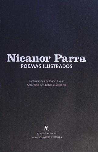 Cover of Nicanor Parra, poemas ilustrados