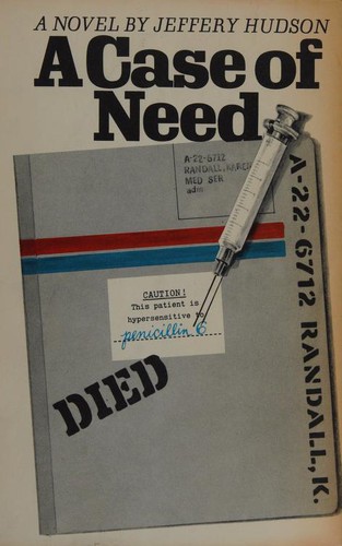 Cover of A Case of Need