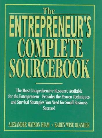 Cover of The entrepreneur's complete sourcebook
