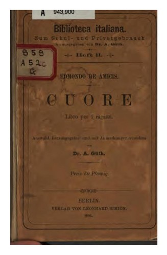 Cover of Cuore