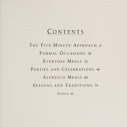 Cover of Five Minute Centerpiece