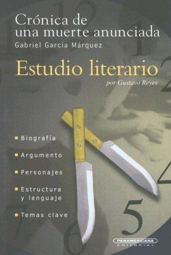 Cover of Crónica de una muerte anunciada, Gabriel García Márquez