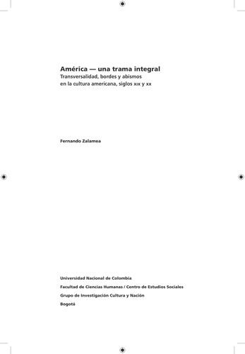 Cover of América-una trama integral