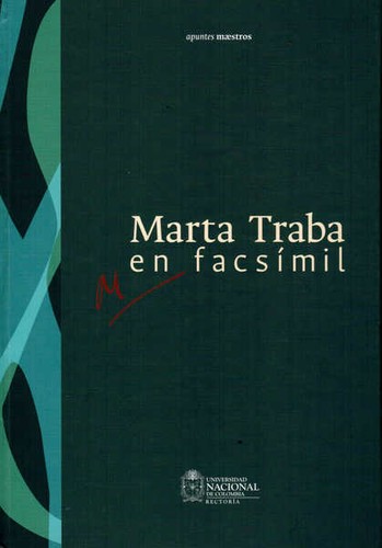 Cover of Marta Traba en facsímil