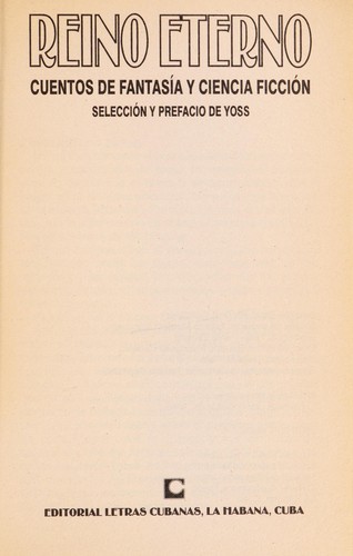 Cover of Reino eterno