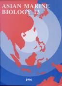 Cover of Asian Marine Biology 13