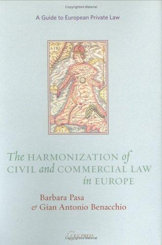 Cover of The harmonization of civil and commercial law