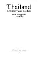 Cover of Thailand, economy and politics