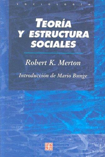 Cover of Teoria y Estructuras Sociales