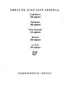 Cover of Confabulario