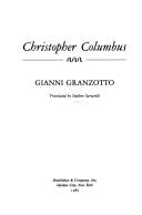 Cover of Cristoforo Colombo