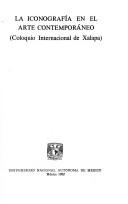Cover of La Iconografía en el arte contemporáneo