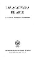 Cover of Las Academias de arte