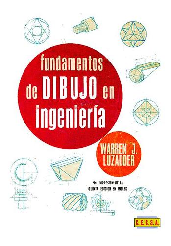 Cover of Fundamentos de Dibujo En Ingenieria