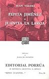 Cover of Pepita Jiménez. Juanita La Larga.