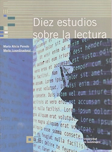 Cover of Diez estudios sobre la lectura