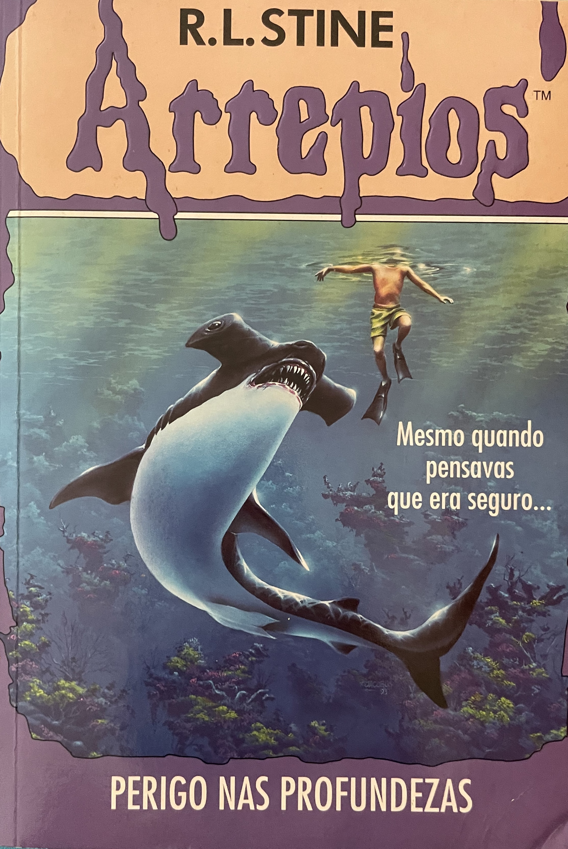 Cover of Perigo nas Profundezas
