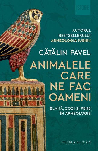 Cover of Animalele care ne fac oameni. Blană, cozi și pene în arheologie