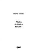 Cover of Mașina de fabricat fantasme