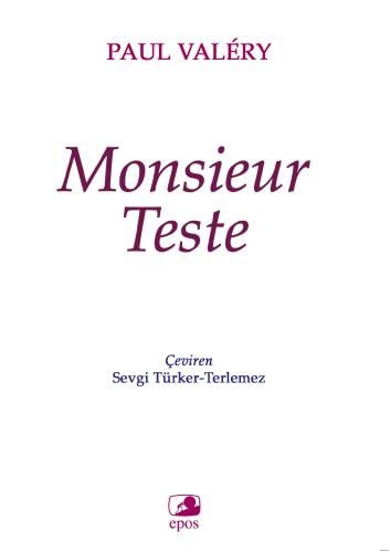 Cover of Monsieur Teste