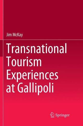 Cover of Transnational Tourism Experiences at Gallipoli