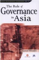 Cover of The role of governance in Asia
