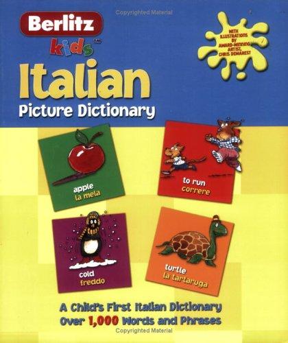 Cover of Italian picture dictionary