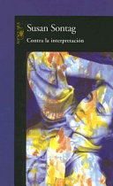Cover of Contra la interpretación