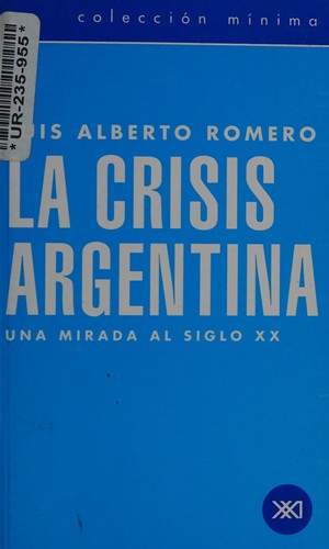 Cover of La crisis argentina