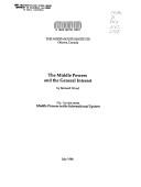 Cover of Middle Powers and the General Interest