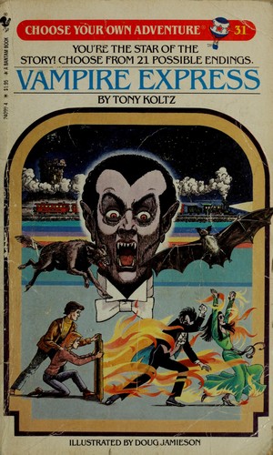 Cover of Choose Your Own Adventure - Vampire Express