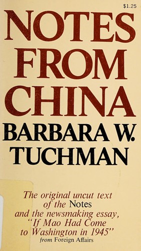 Cover of Notes from China