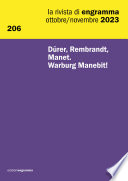 Cover of Dürer, Rembrandt, Manet. Warburg Manebit!