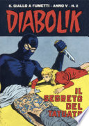 Cover of Diabolik 52. Il segreto del tatuato