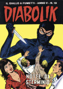 Cover of Diabolik 69. Notte di sterminio