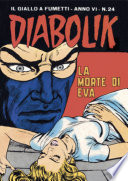 Cover of Diabolik 100. La morte di Eva