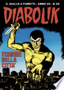 Cover of Diabolik 127. Terrore sulla città