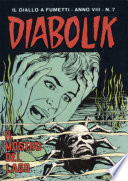 Cover of Diabolik 135. Il mostro del lago