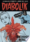 Cover of Diabolik 153. Orchidea rossa