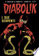 Cover of Diabolik 156. I due serpenti