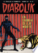 Cover of Diabolik 165. La gabbia della morte